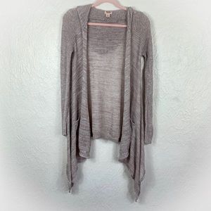 🌻 Medium - Mossimo - Beige Knit Hooded Shrug